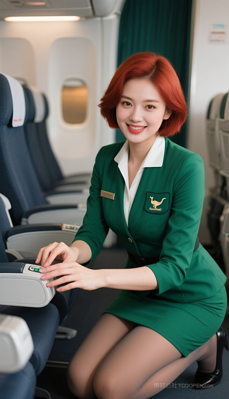 性感空姐美艳丝袜制服欧美美女长腿短裙