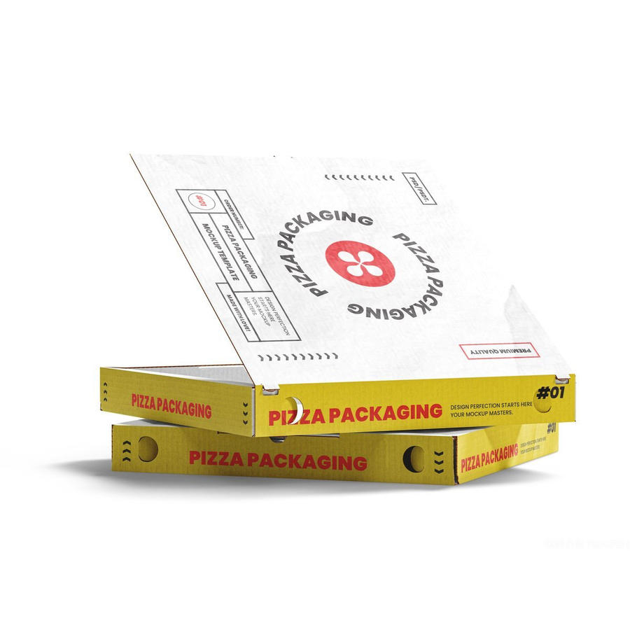 纸箱披萨盒包装样机