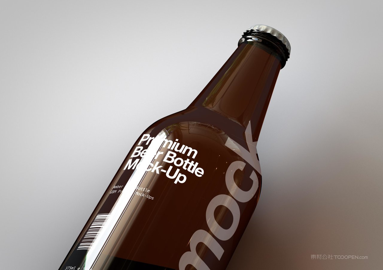 啤酒瓶包装样机