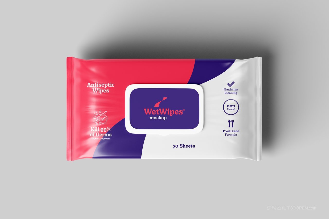 湿巾包装样机