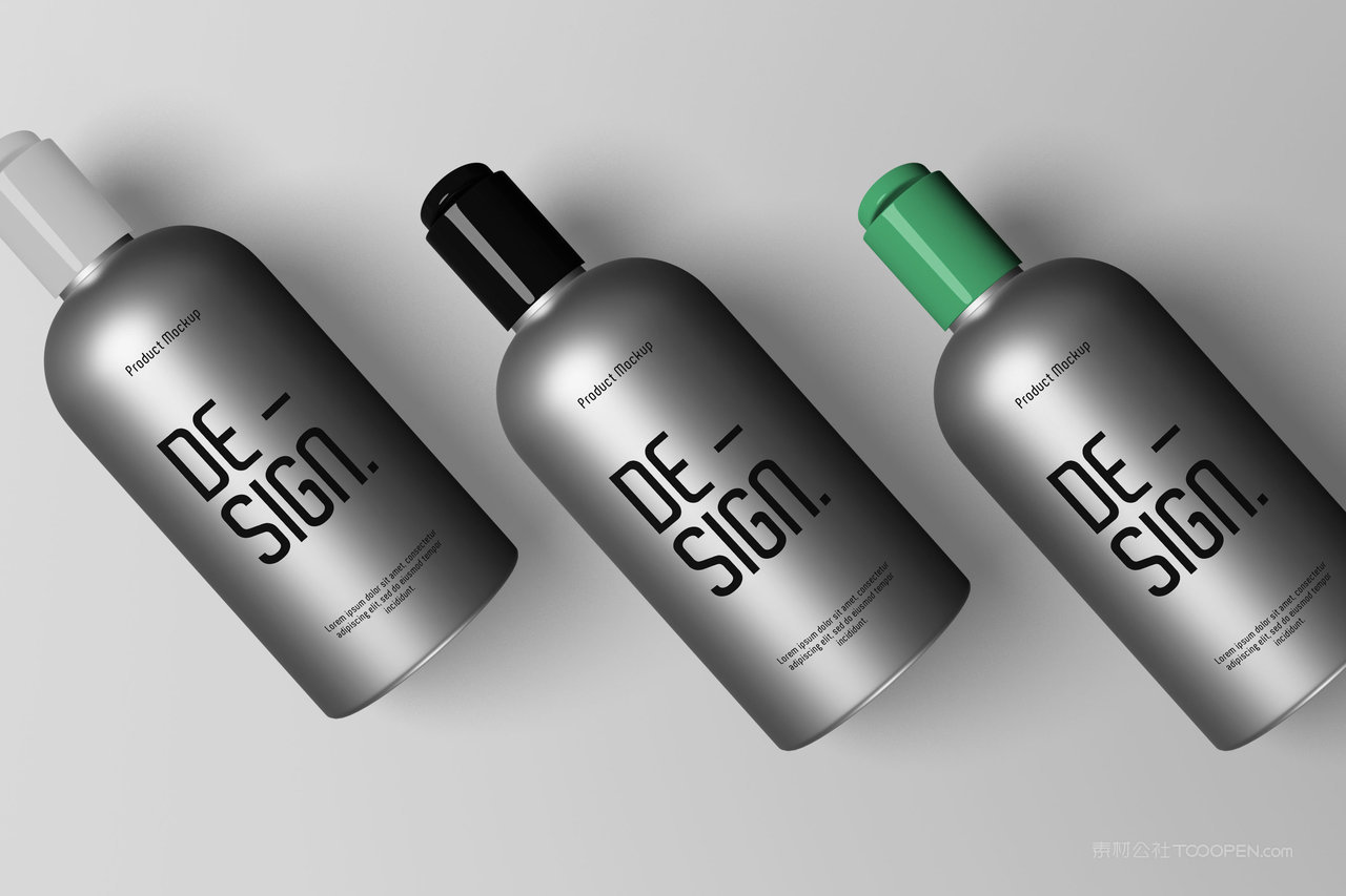化妆品瓶包装样机