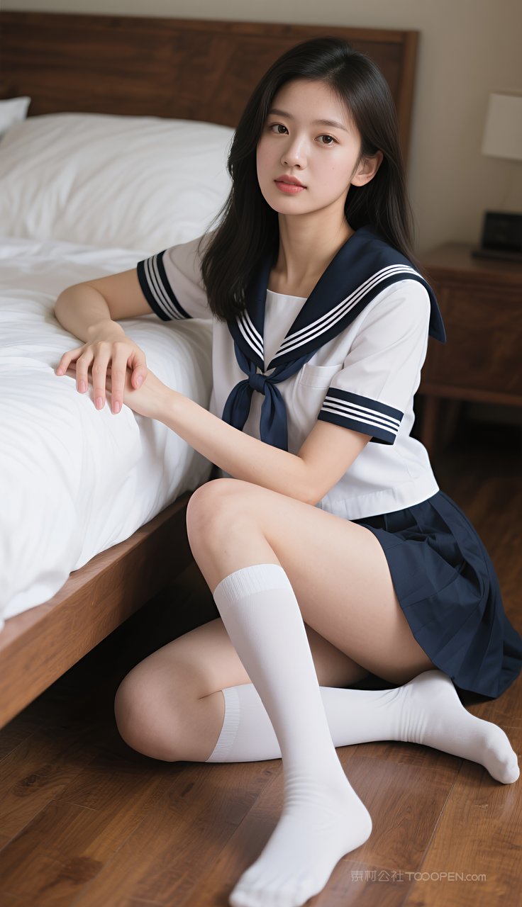制服丝袜长腿短裙少女美女模特美腿