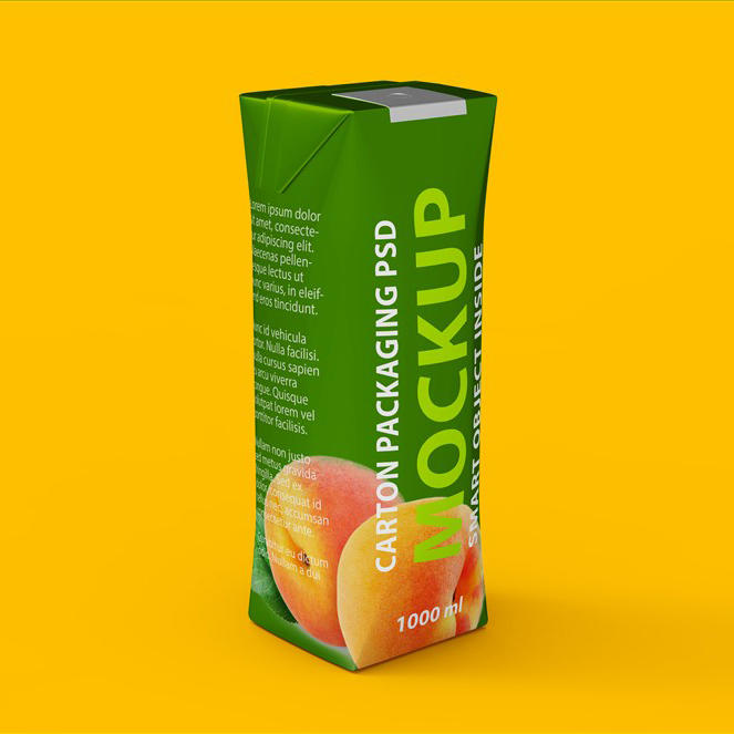 饮料包装盒样机