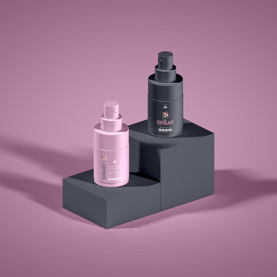 现代喷雾瓶样机