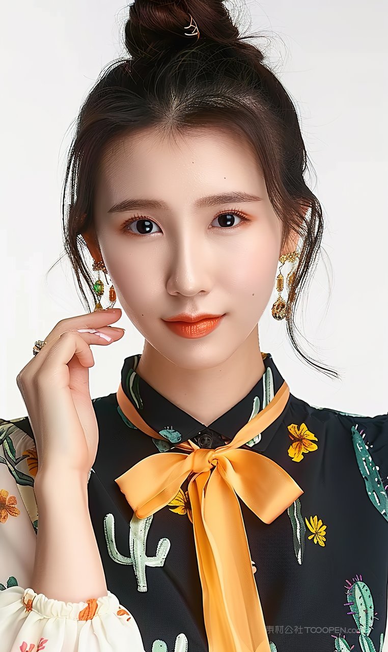 高清少女时尚青春清纯美容美女美白魅力