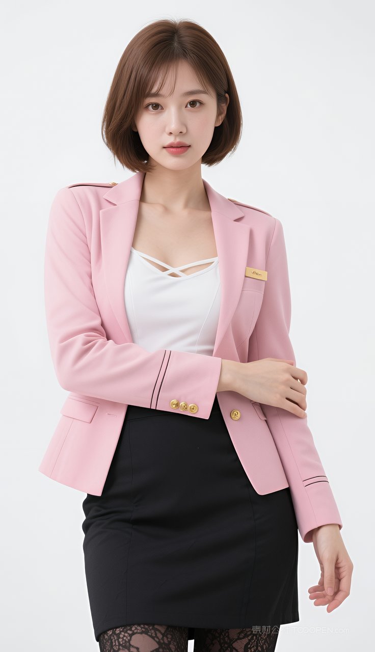 短裙美女长腿欧美丝袜性感模特