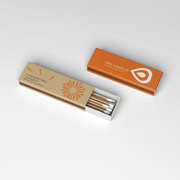 火柴盒样机素材