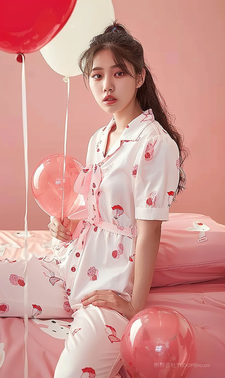 活力少女时尚魅力女性清纯青春