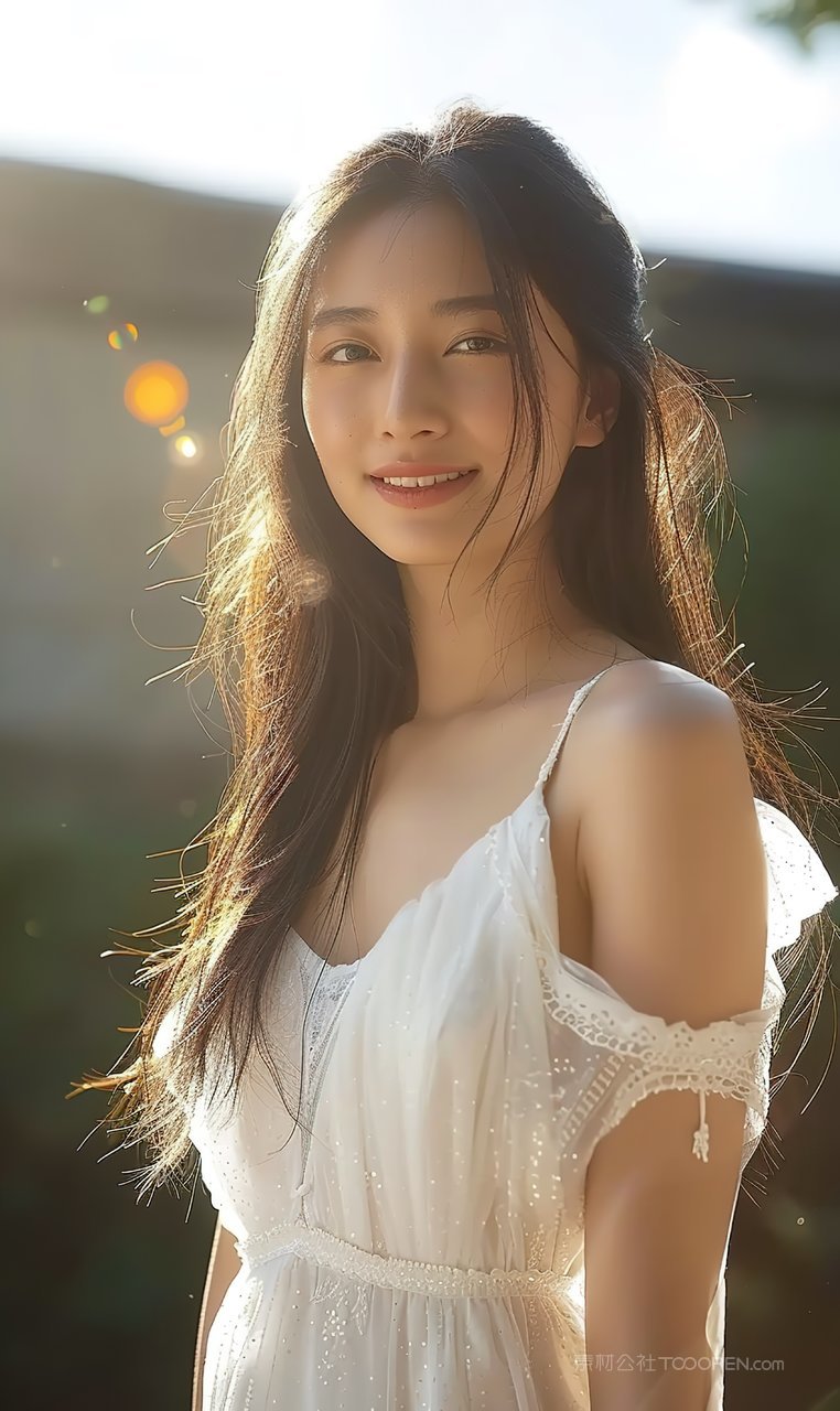 魅力青春美白美女时尚高雅端庄彩妆美容女性