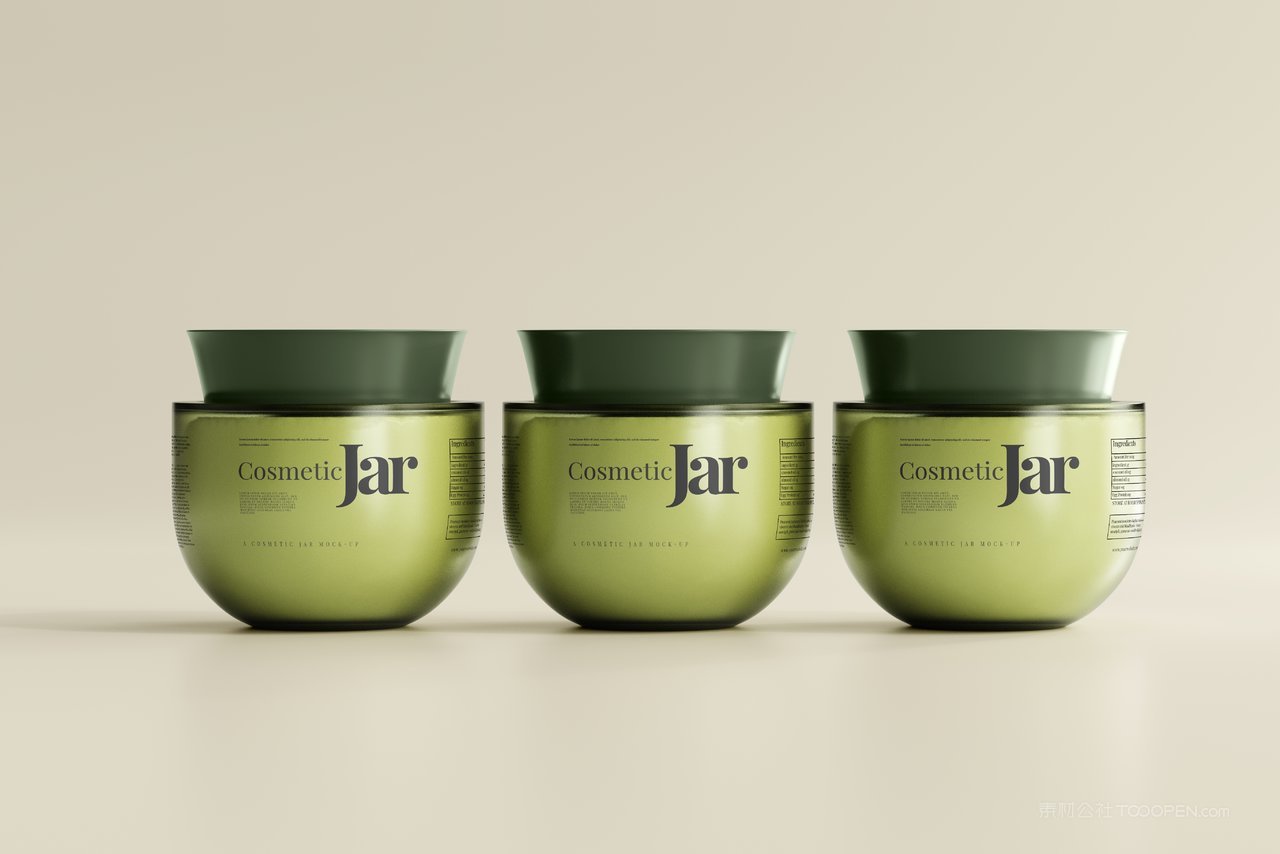 化妆品面霜包装样机