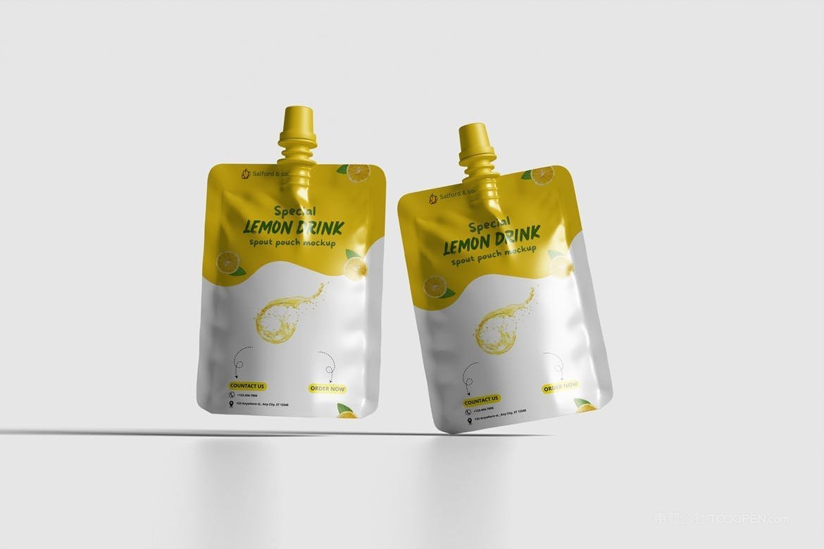 吸嘴袋包装样机