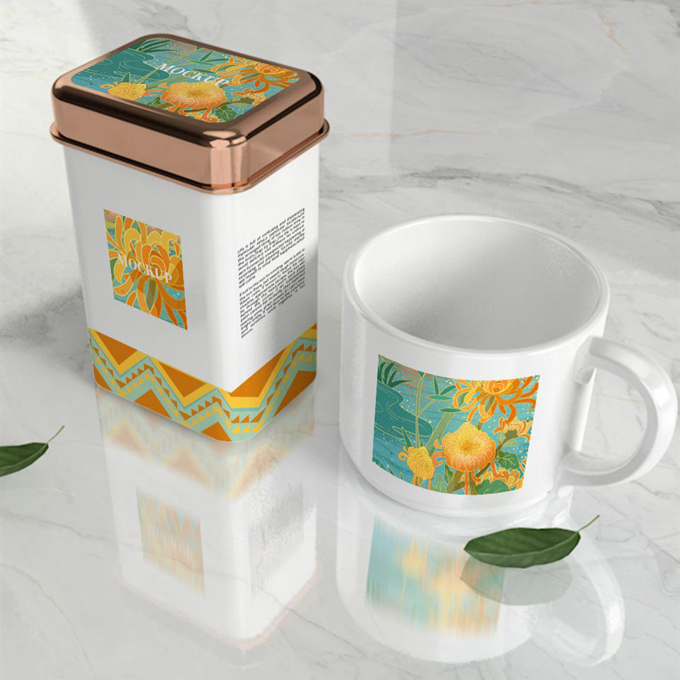 茶叶包装茶叶罐包装杯子样机