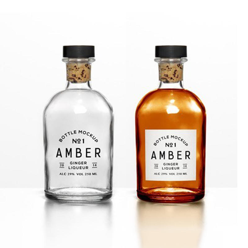 精美木塞玻璃瓶样机