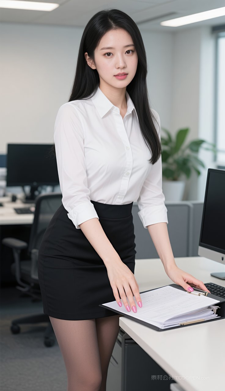 短裙美腿模特丝袜美女长腿制服少女