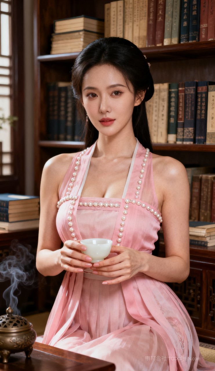 大胸汉服性感古风妩媚美艳美女