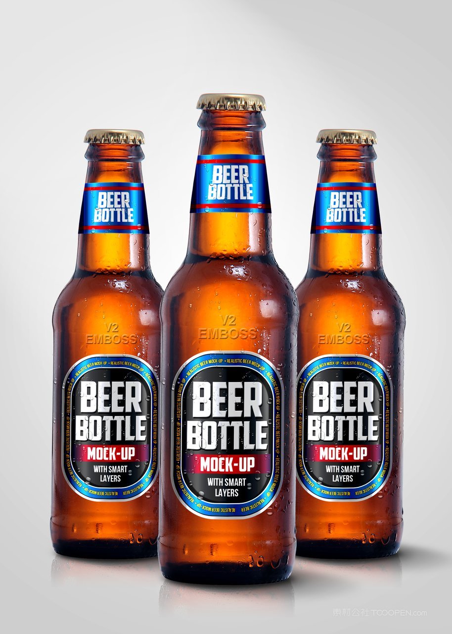 啤酒标签样机