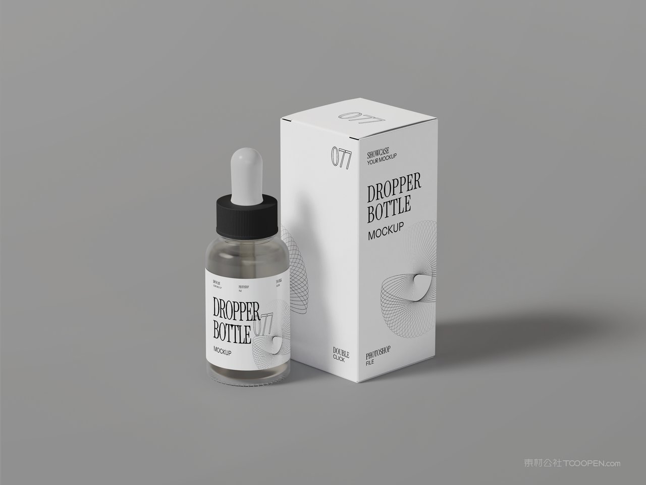 精华液包装样机