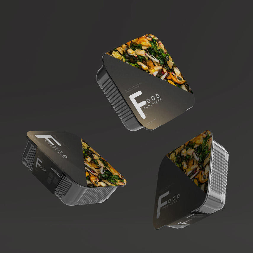 食品外卖保鲜盒样机