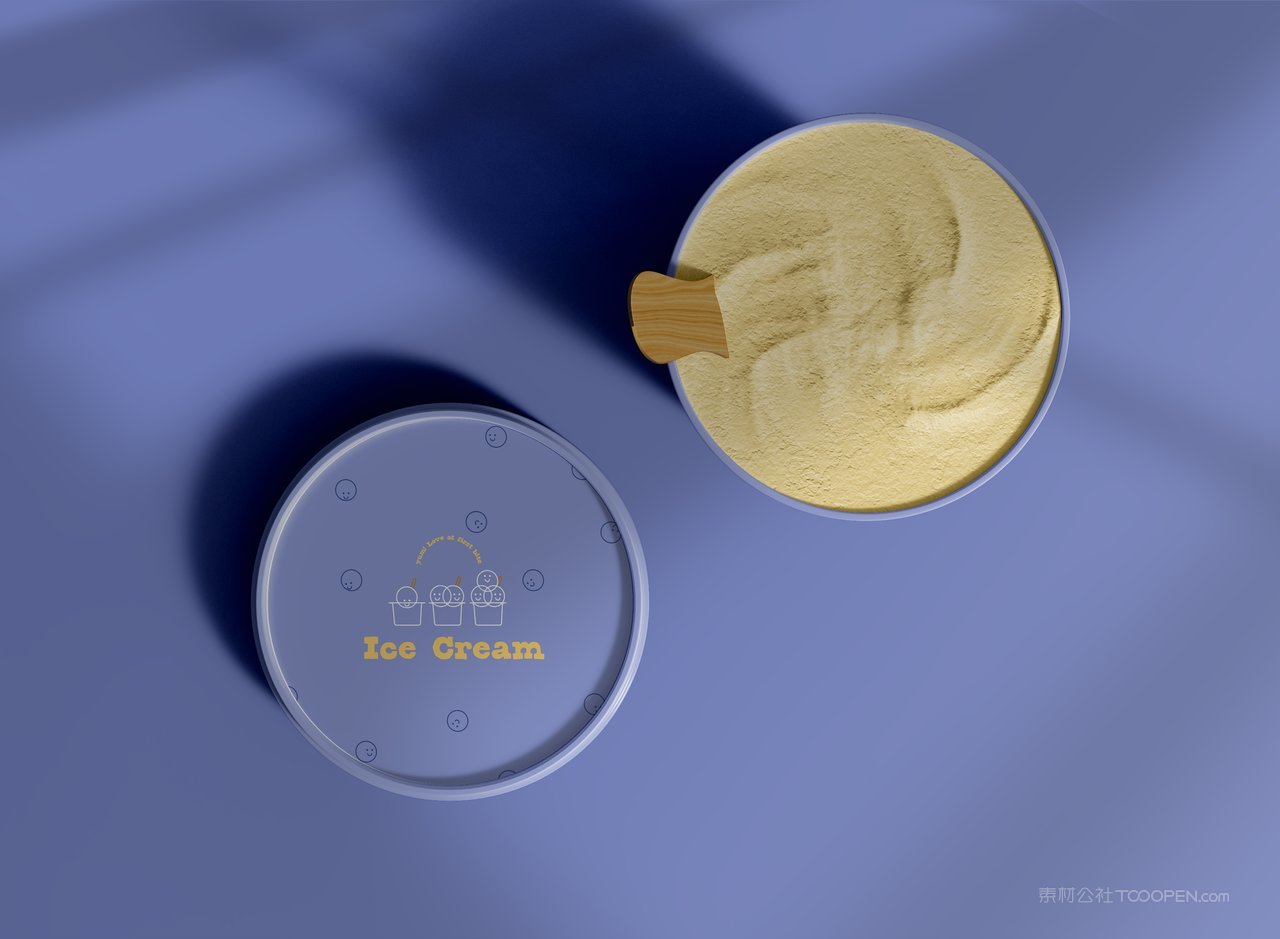 【1927期】冰淇淋包装桶样机 (9)