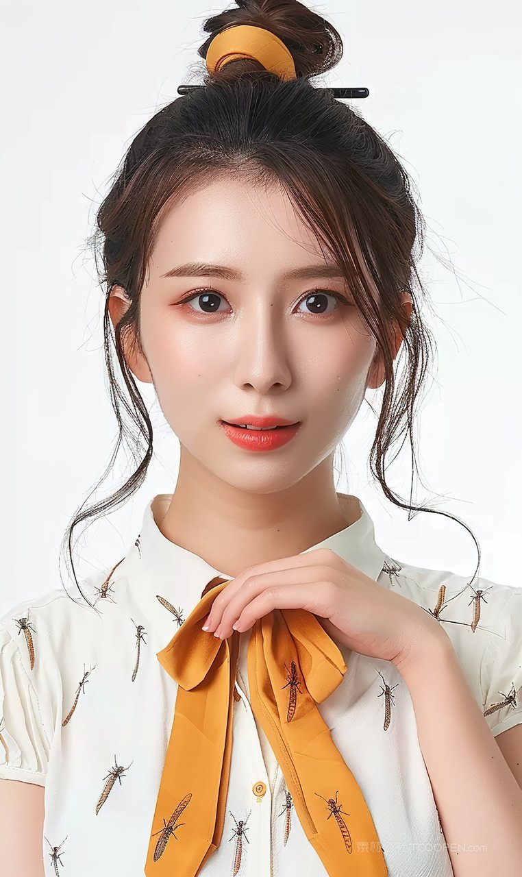 高雅美白魅力少女迷人气质女性