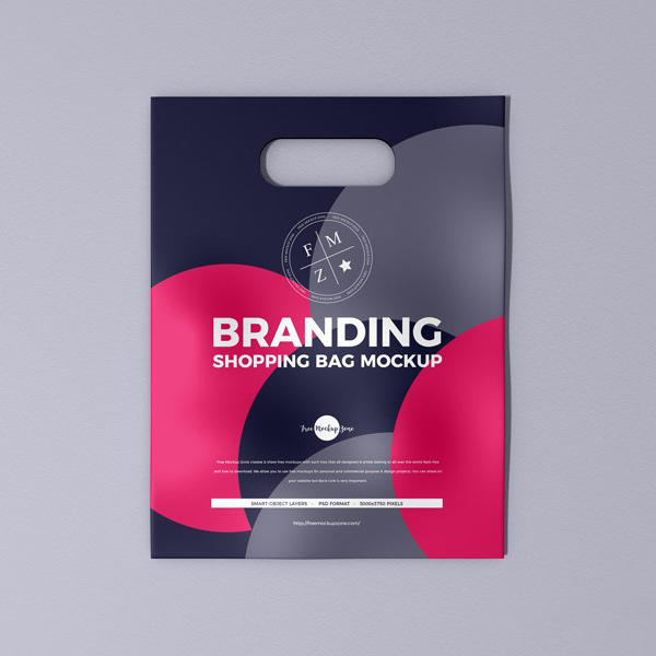 购物袋样机模板