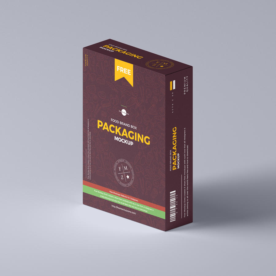 食品盒包装样机