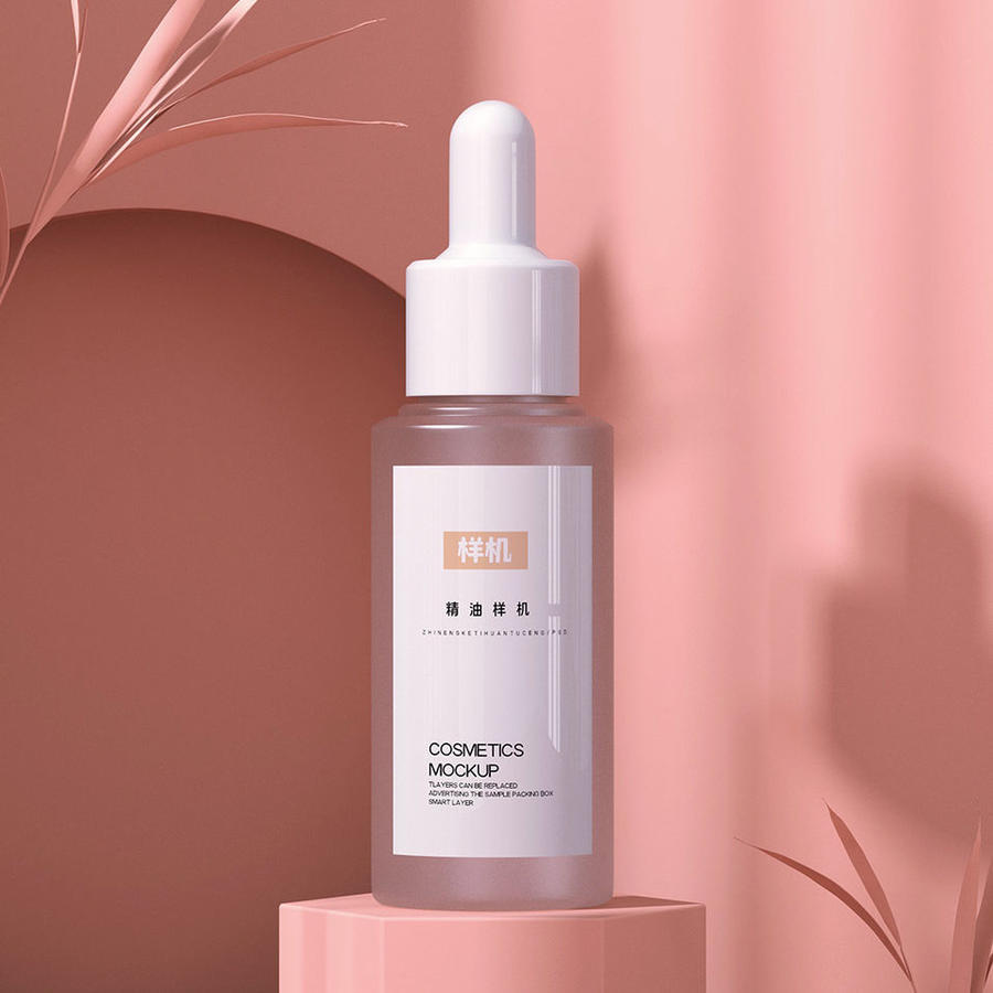 精油玻璃瓶样机