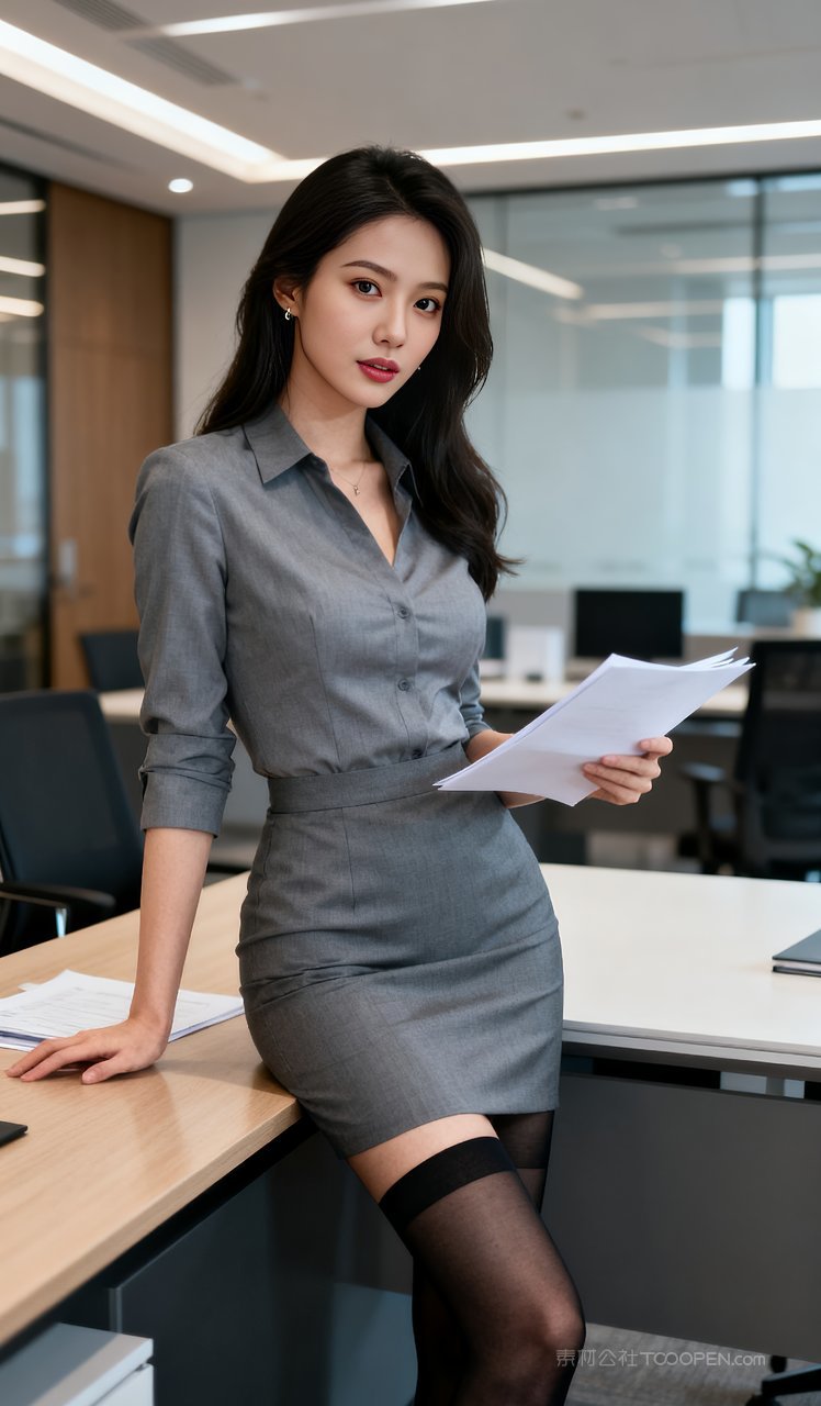 丝袜气质时尚性感美女美腿短裙