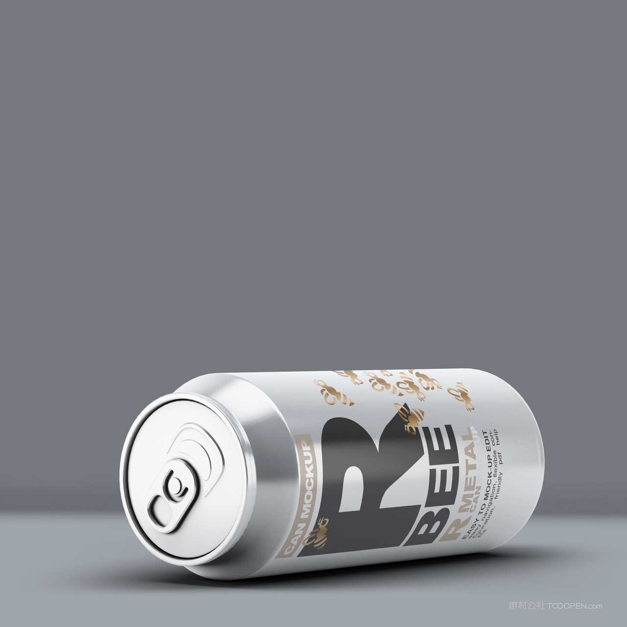 啤酒易拉罐样机