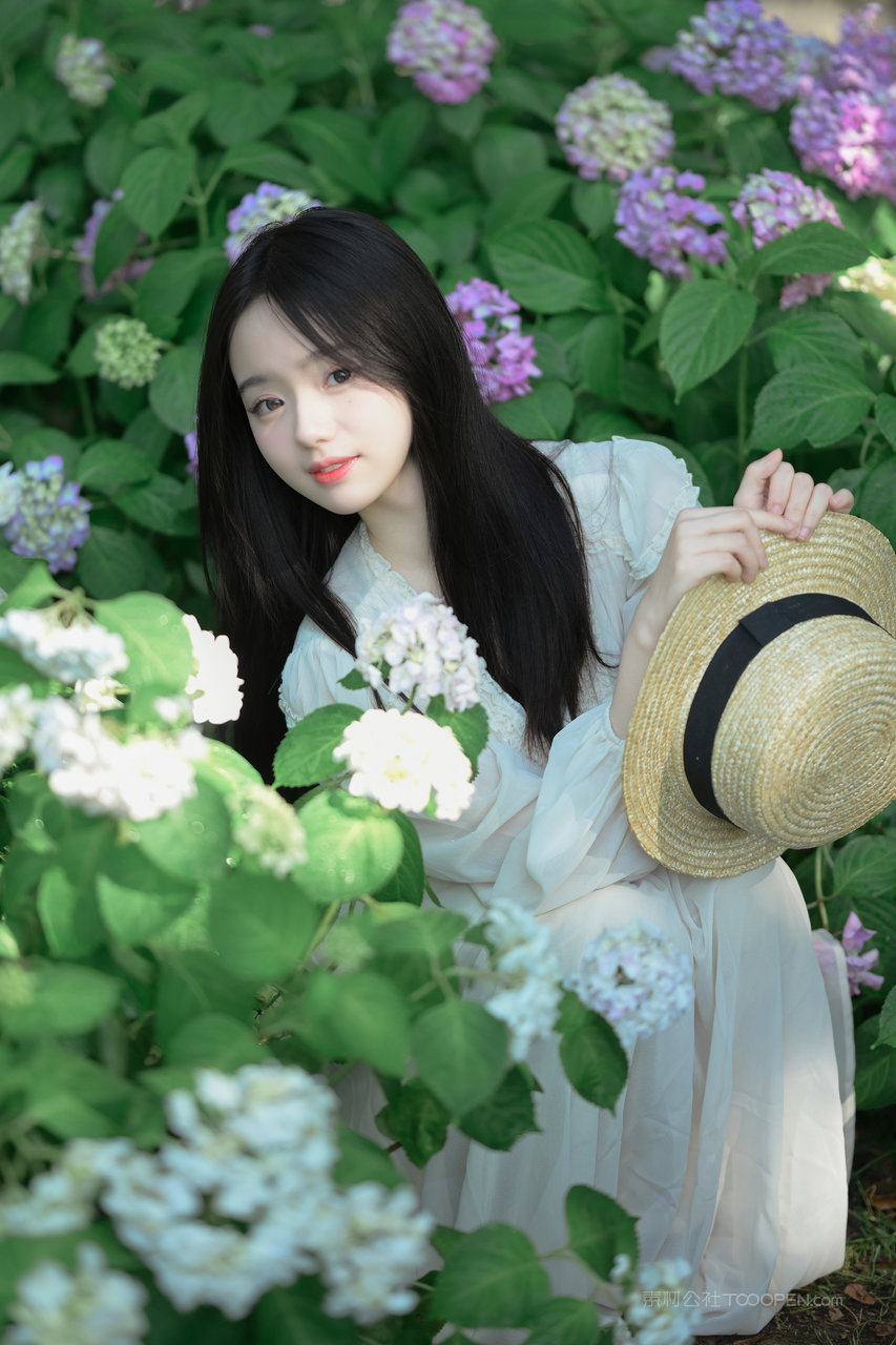 清纯小仙女摄影图片