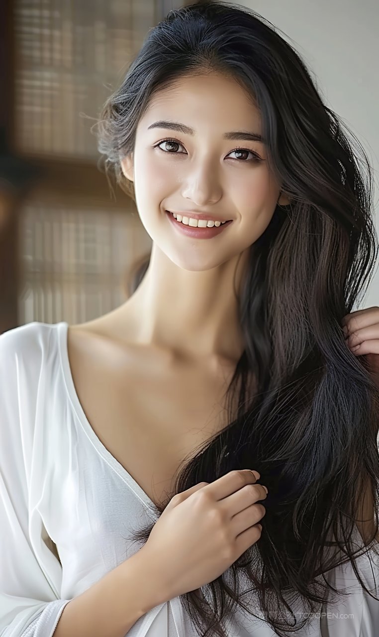 彩妆高清少女清纯女性美女迷人美白美容魅力