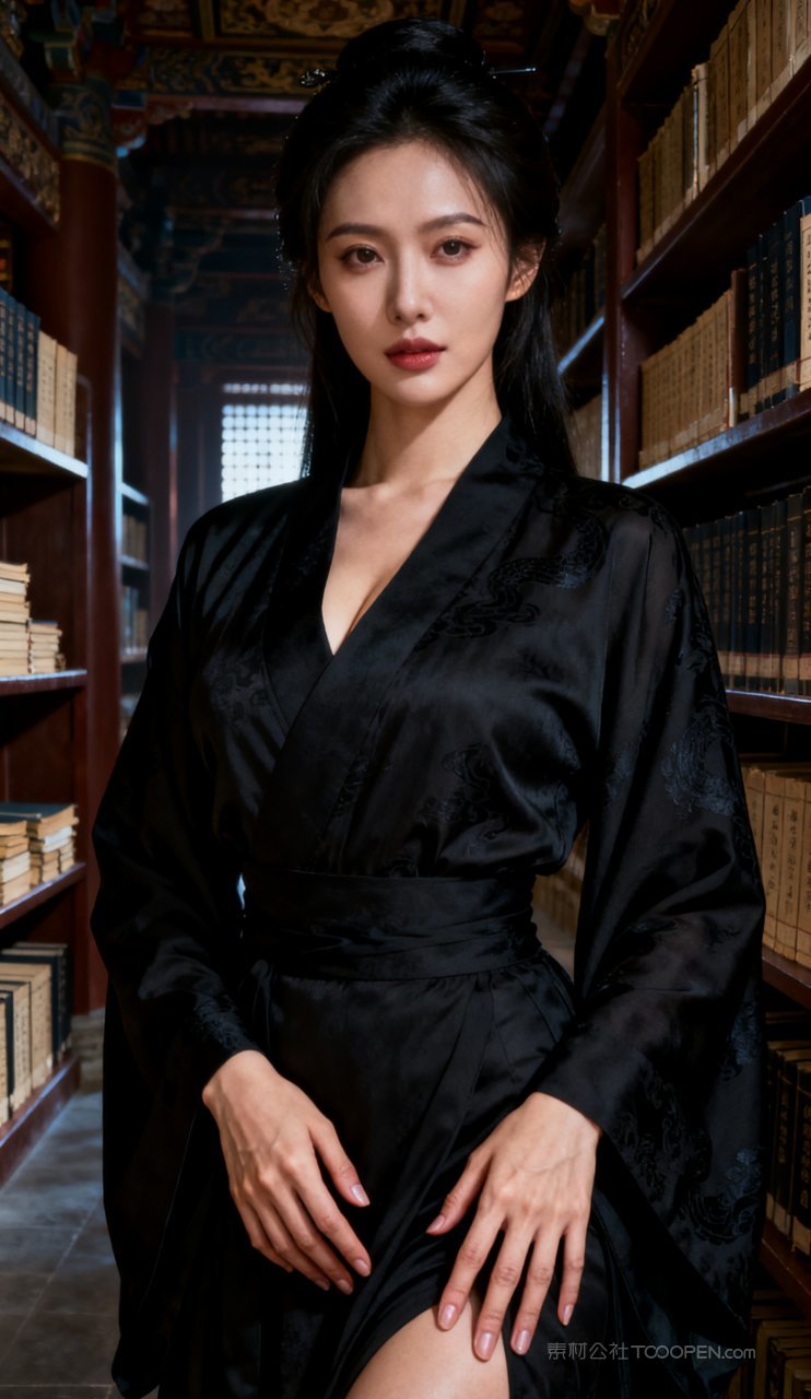 古风汉服性感女性丰腴美艳美女