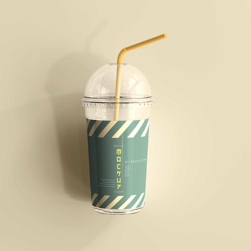 咖啡饮料纸杯样机