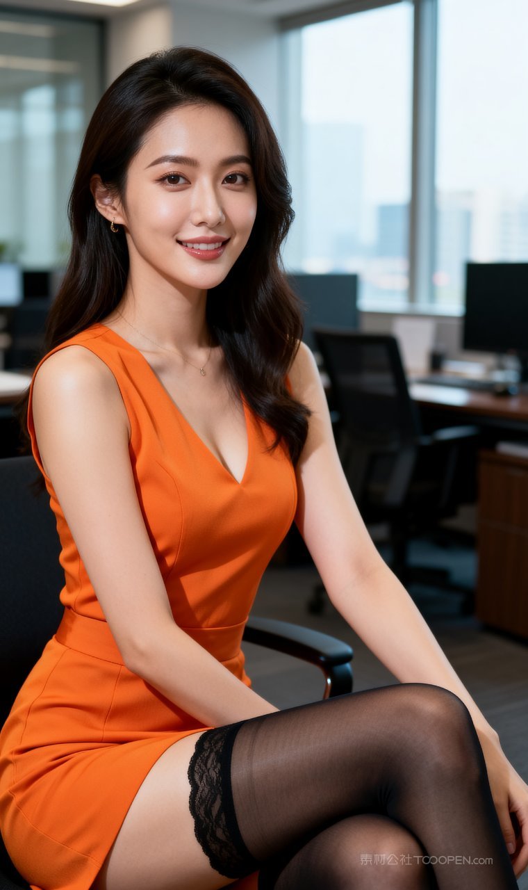 丝袜性感短裙气质美女写真女性长腿