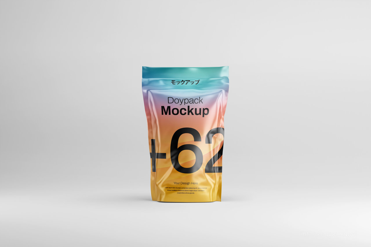 零食包装自立袋样机