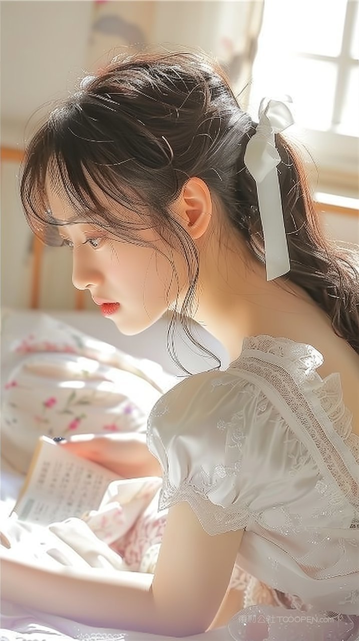 清纯写真美女甜美年轻少女模特