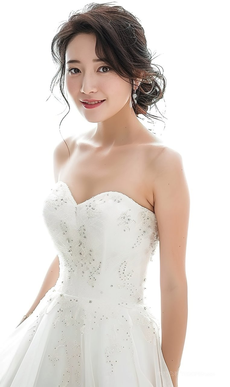 护肤美女青年清纯女性个性时尚美白