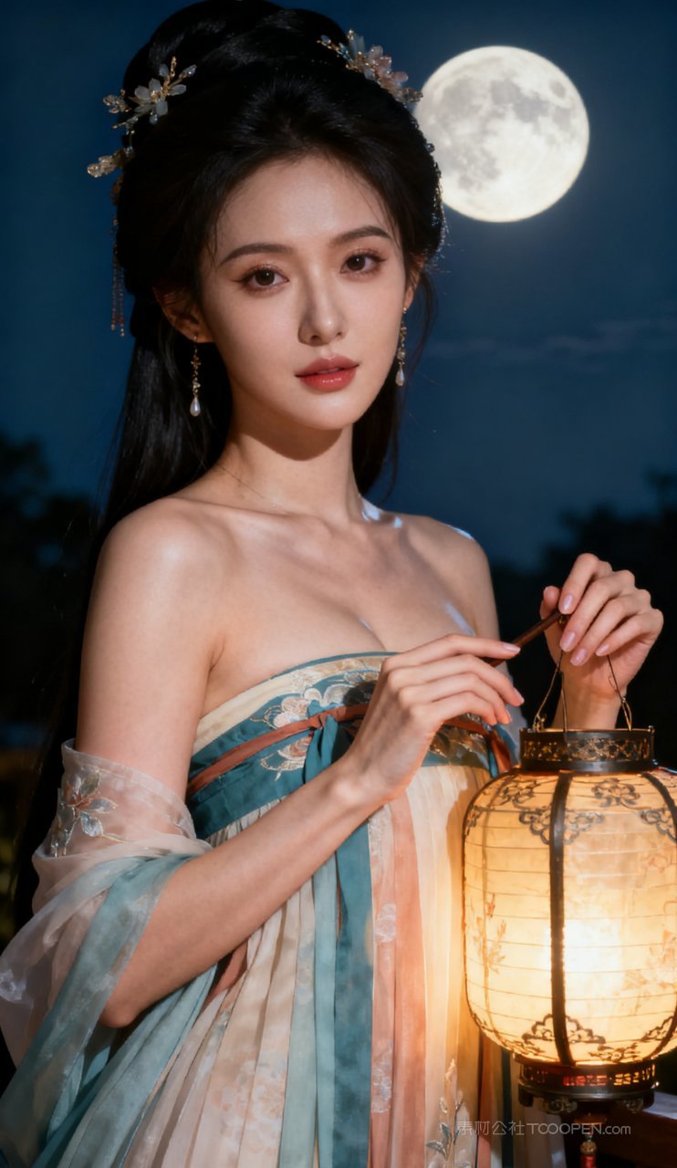 美艳美女汉服女性丰腴古风性感