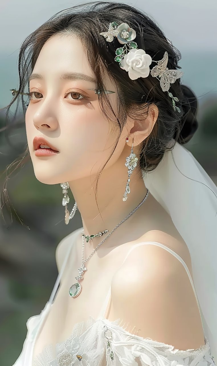 美容魅力青春彩妆美女时尚女性高雅