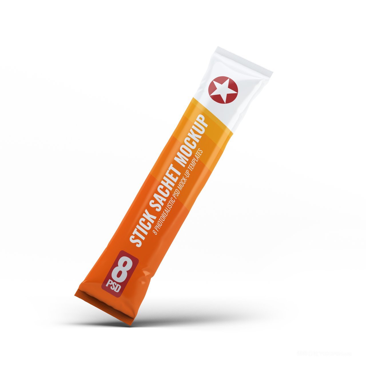 食品小吃塑料包装模板