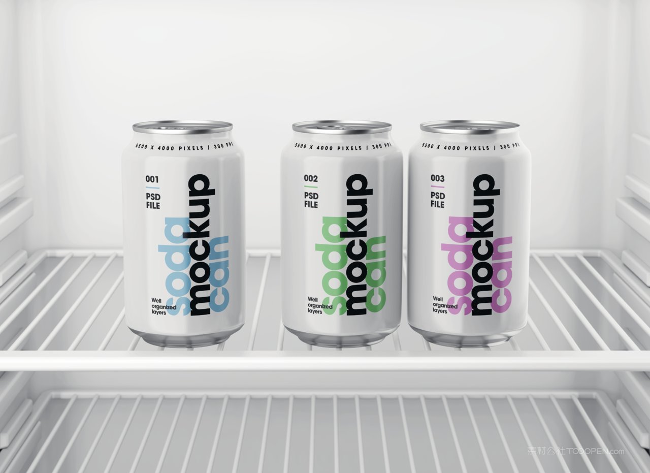 易拉罐包装样机