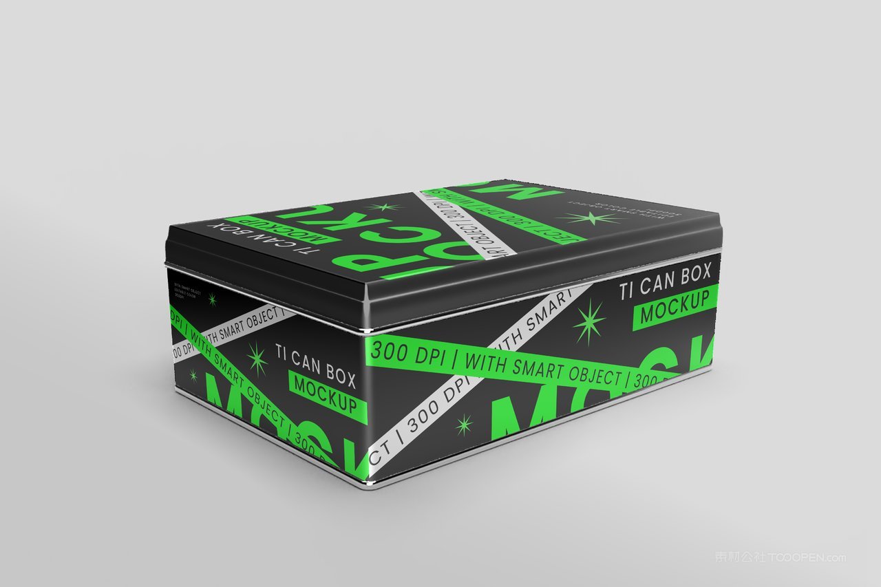 锡罐盒包装样机