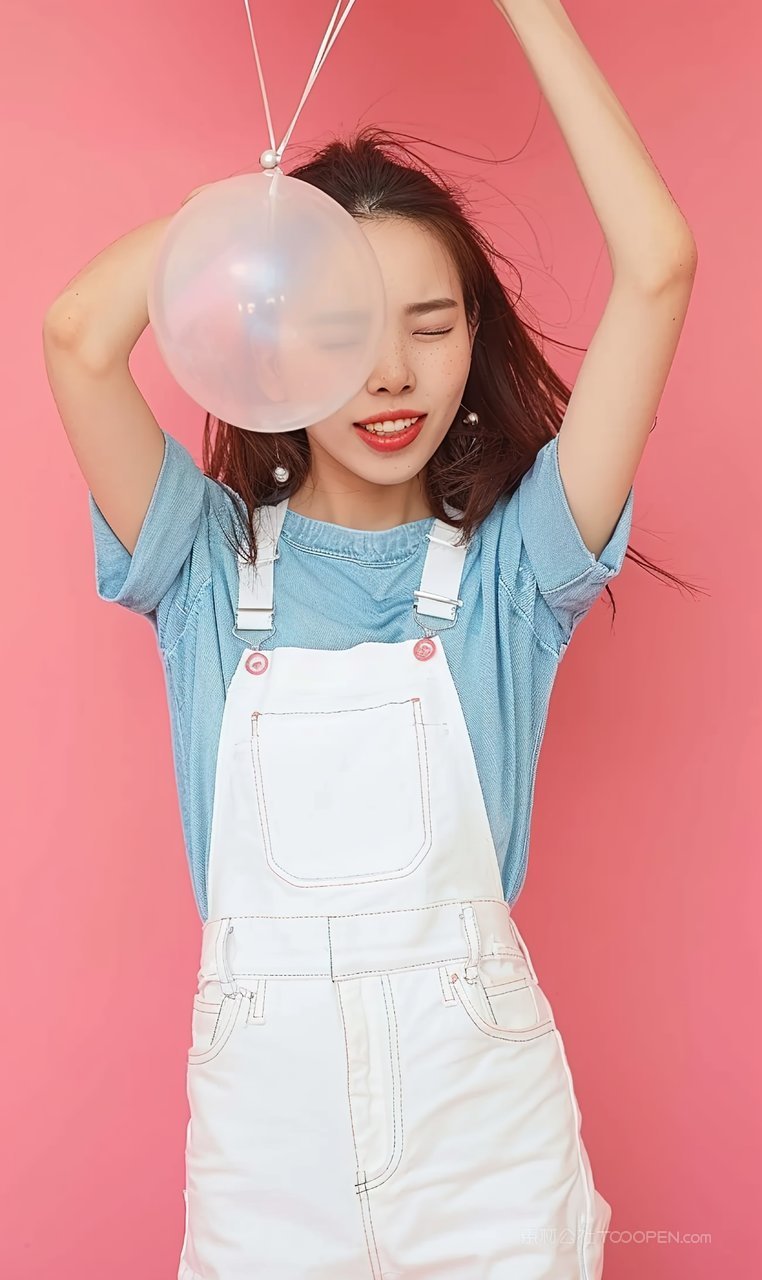 彩妆女性青春活力美女美容盛装气质