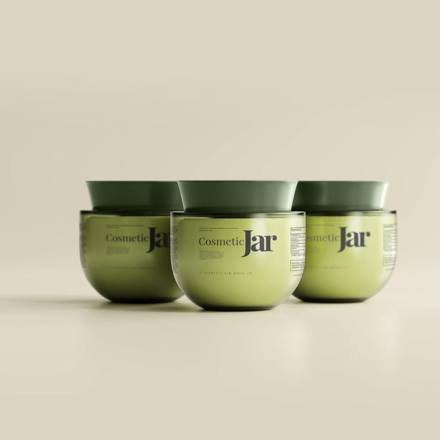 化妆品面霜包装样机