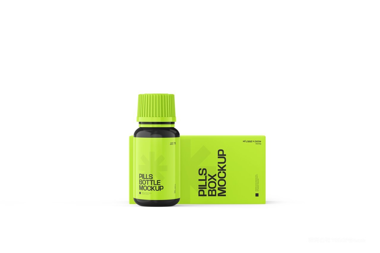 药品包装盒样机