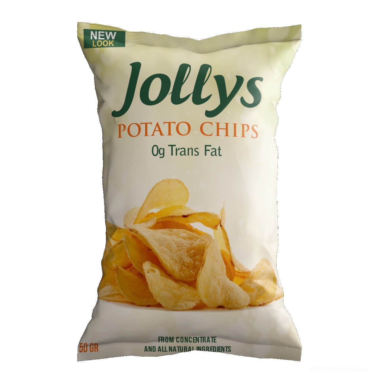 食品塑料包装样机模板