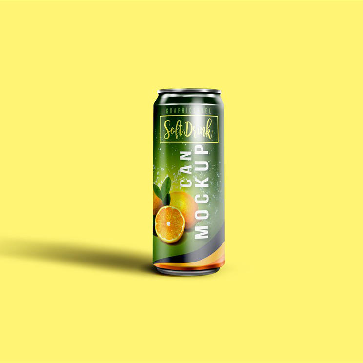 易拉罐饮料瓶样机