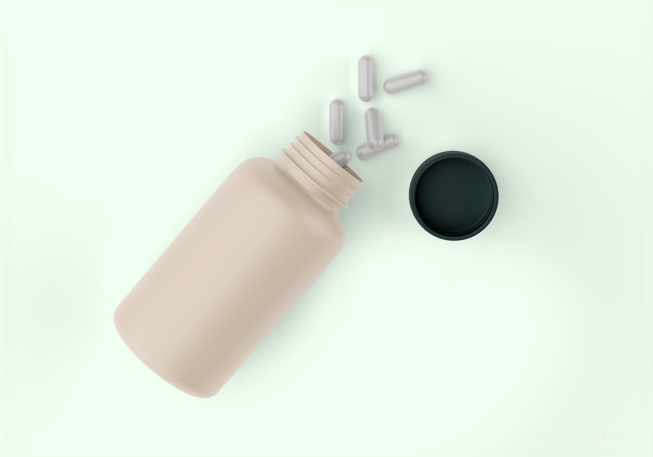 药品和药瓶包装样机