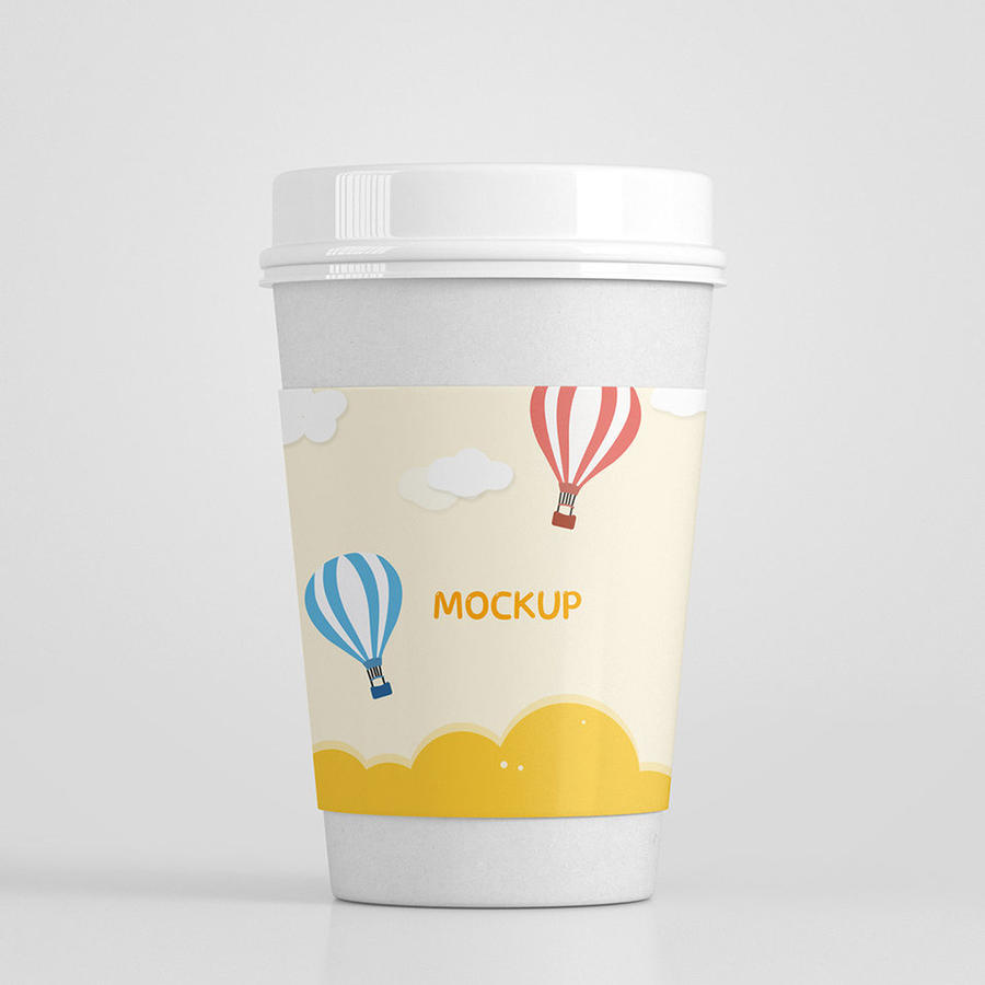 奶茶杯样机素材