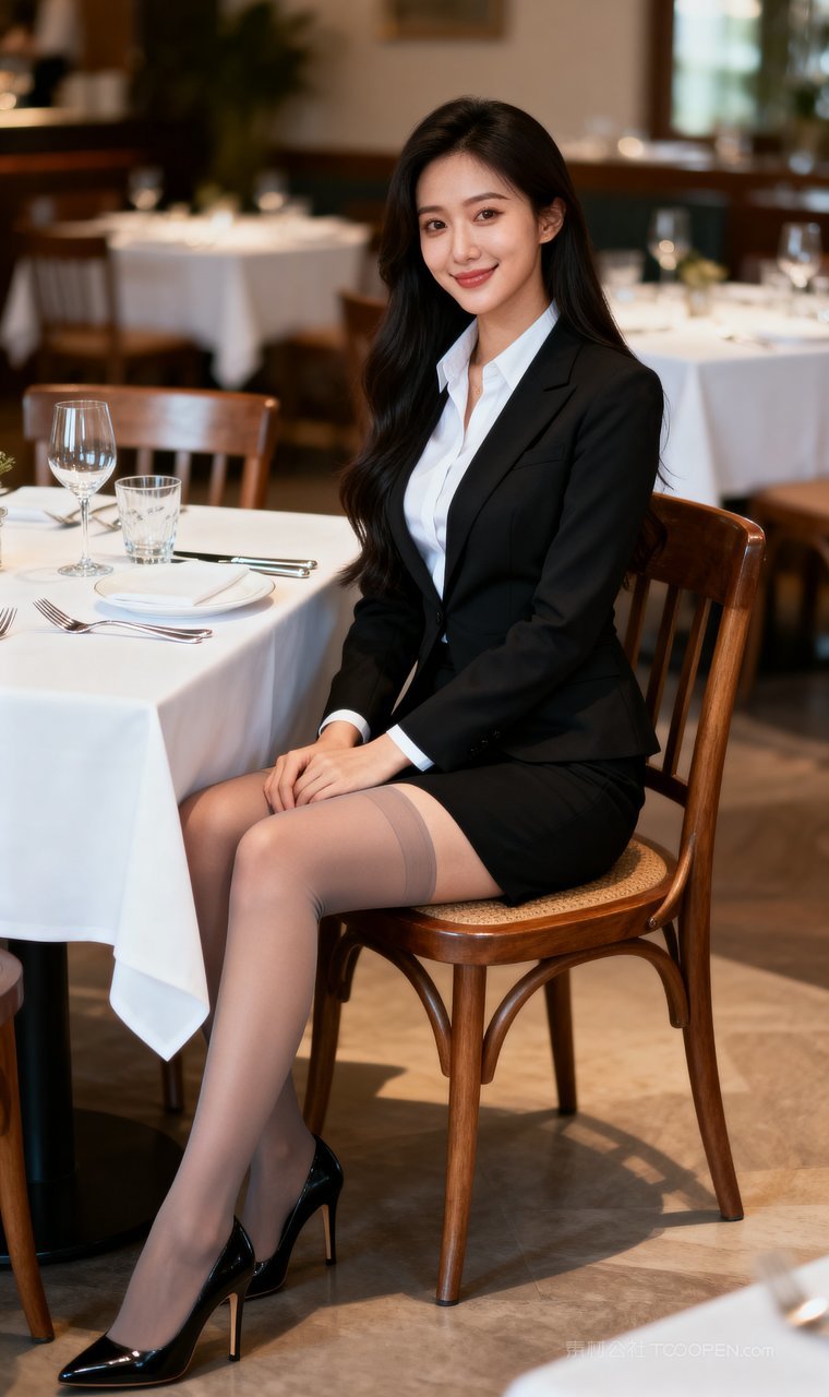 写真丝袜气质长腿美女短裙女性性感